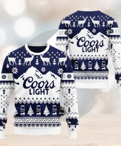 Coors Light Beer Ugly Christmas Ugly Sweater Coors Ugly Xmas