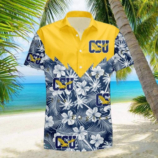 Coppin State Eagles 3D Hawaiian Shirt Tropical Seamless NCAA Summer Beach For Fans Gift hawaiian shirt