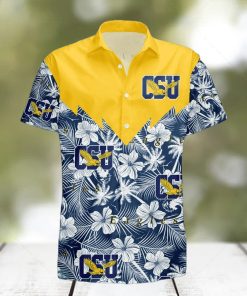 Coppin State Eagles 3D Hawaiian Shirt Tropical Seamless NCAA Summer Beach For Fans Gift hawaiian shirt