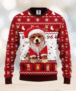 Corgi Noel Cute Thanksgiving Women Mens Ugly Christmas Sweater