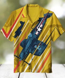 Corsair Airplane America Unisex Hawaiian Shirt aud  RZNS