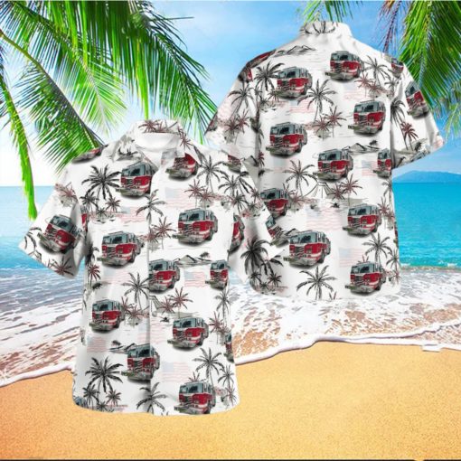 Cosby Helena Fire Protection District  Cosby  Missouri 3D Hawaiian Shirt