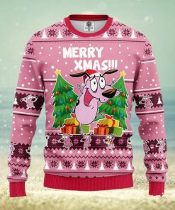 Couage The Cowardly Ugly Christmas Sweater Amazing Gift Men And Women Christmas Gift