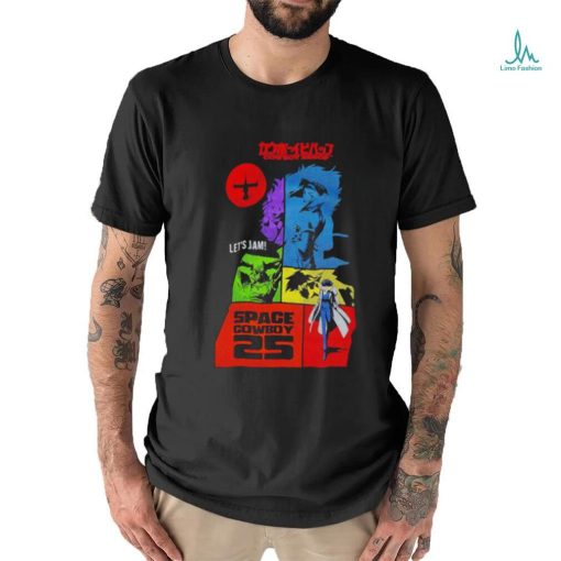 Cowboy Bebop 25th Anniversary Tonal shirt
