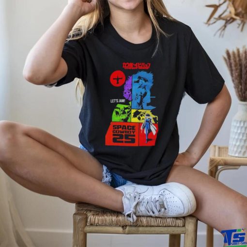 Cowboy Bebop 25th Anniversary Tonal shirt