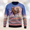 Golden Retriever Red Truck Ugly Christmas Sweater Thankgiving Gift Men Women