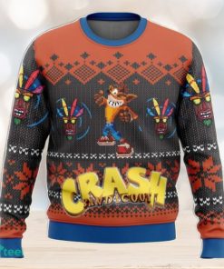 Crash Bandicoot Ugly Christmas Sweater 3D Gift For Men And Women