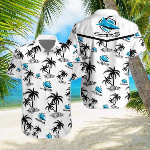 Cronulla Sutherland Sharks NRL Hawaiian Shirt Best Gift For Men And Women Fans hawaiian shirt