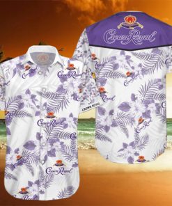 Crown Royal Canadian Whisky Hawaiian Shirt