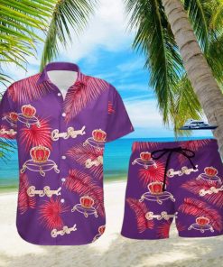 Crown Royal Palm Leaves Tropical Hawaiian Shirt