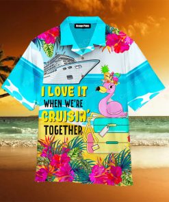 Cruising Together With Flamingo Summer Hawaiian Shirt