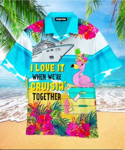 Cruising Together With Flamingo Summer Hawaiian Shirt