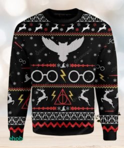 Custom HP Ugly Christmas Christmas Sweater Ugly 3D Gift For Men And Women