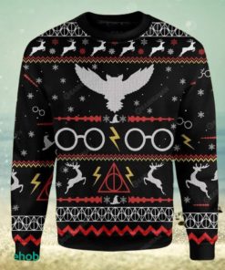 Custom HP Ugly Christmas Christmas Sweater Ugly 3D Gift For Men And Women