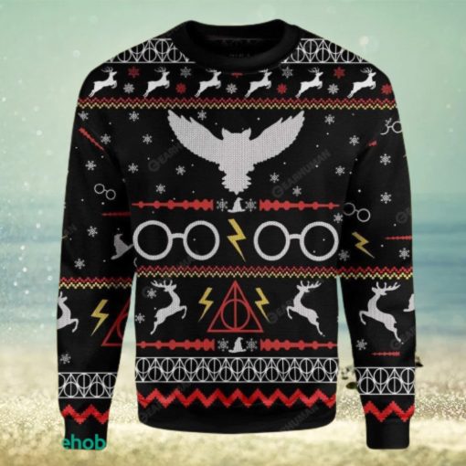 Custom HP Ugly Christmas Christmas Sweater Ugly 3D Gift For Men And Women