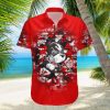 Colgate Raiders 3D Hawaiian Shirt Coconut Tree Tropical Grunge NCAA Summer Beach hawaiian shirt