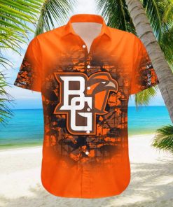 Custom Number And Name Bowling Green Falcons Hawaiian Shirt Camouflage Vintage NCAA Gift For Fans hawaiian shirt