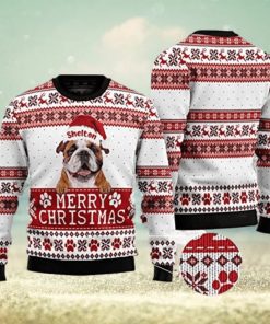 Custom Photo Dog Xmas Ugly Merry Christmas Ugly Merry Christmas Dog Sweater Dog Lovers Shirt