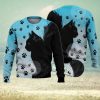 Fire Skull Full Print For Skull Lovers 3D Ugly Sweater Christmas Gift Sweater