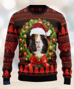 Cute Guinea Pig Xmas Christmas Ugly Sweater 3D Outfits Gift Ugly Christmas Sweater 3D