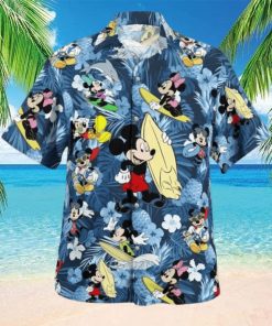 Cute Mickey Hawaiian Shirts For Men hawaiian shirt