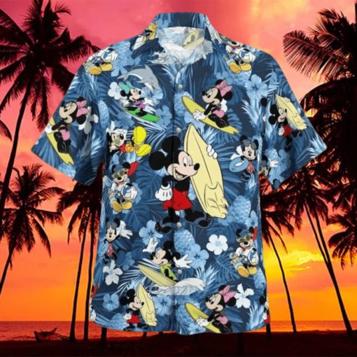 Cute Mickey Hawaiian Shirts For Men hawaiian shirt