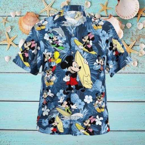 Cute Mickey Hawaiian Shirts For Men hawaiian shirt