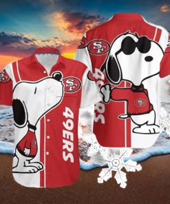 San Francisco 49Ers Snoopy Hawaii Summer Hawaiian Shirt Summer