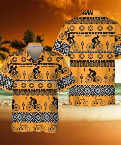 Cycling Tribal Pattern Hawaiian shirt