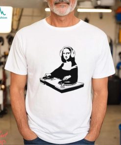 DJ Mona Lisa Shirt graphic tees, aesthetic shirt, music gift ,music t shirt