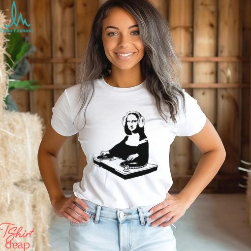DJ Mona Lisa Shirt graphic tees, aesthetic shirt, music gift ,music t shirt