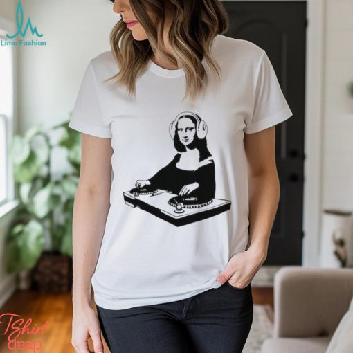DJ Mona Lisa Shirt graphic tees, aesthetic shirt, music gift ,music t shirt