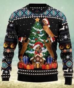 Dachshund Group Tree Ugly Christmas Sweater Thankgiving Gift Men Women