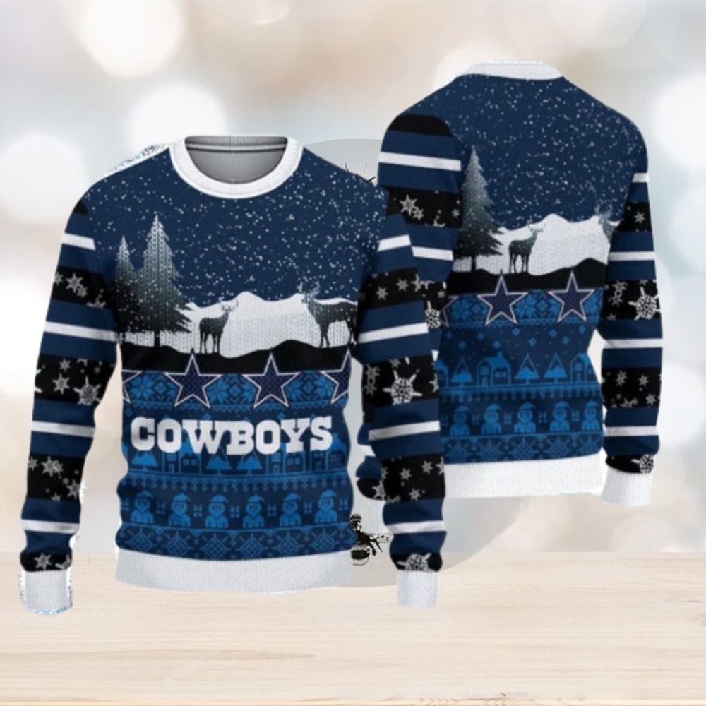 dallas cowboys light up sweater