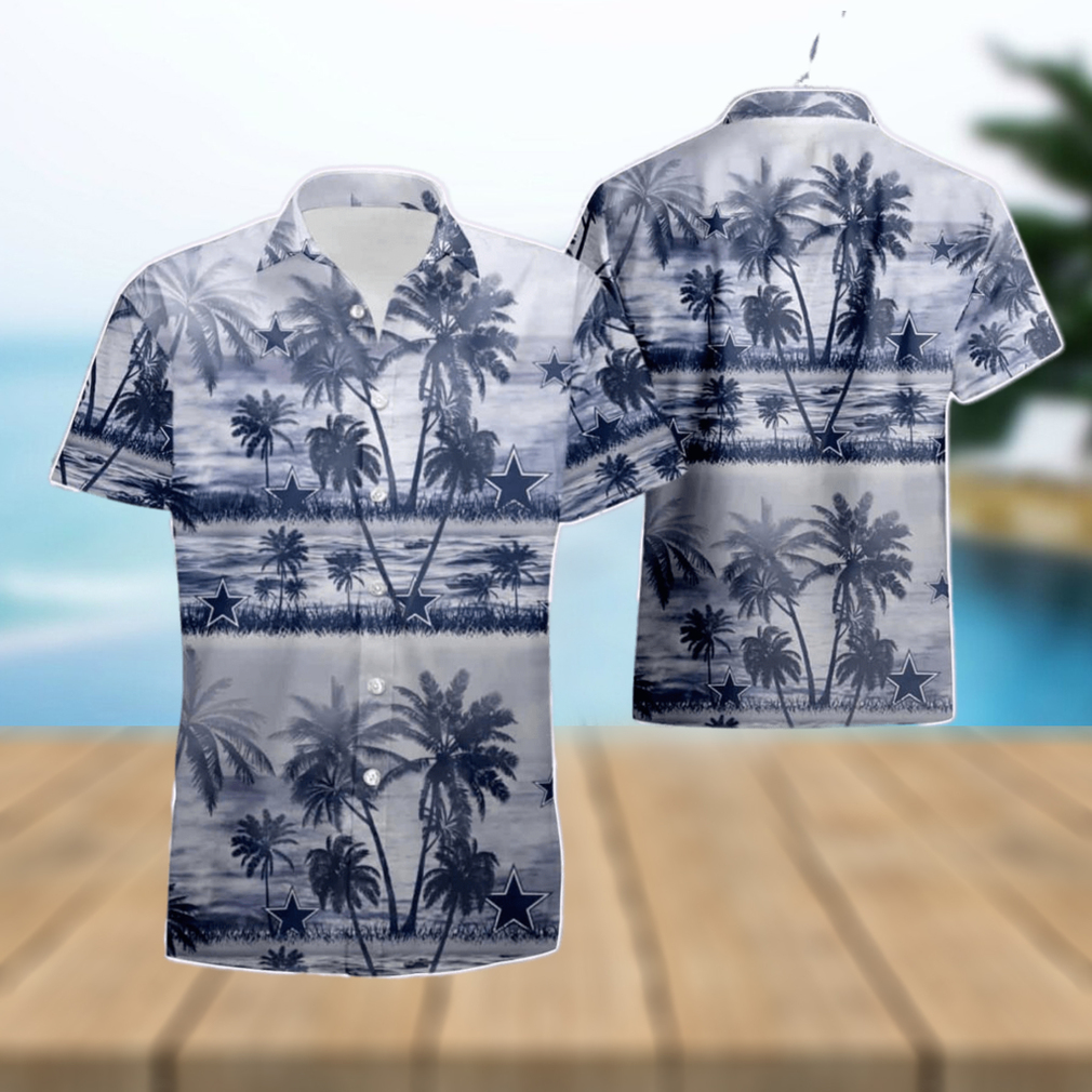 Palm Tree Island NFL Dallas Cowboys Hawaiian Shirt - The Best