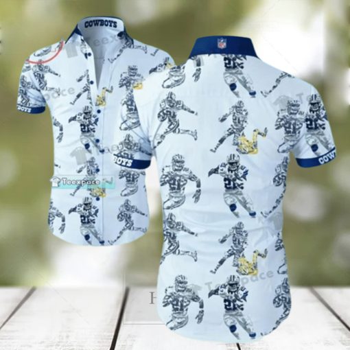 Dallas Cowboys Elliott 21 Hawaiian Shirt For Men And Women