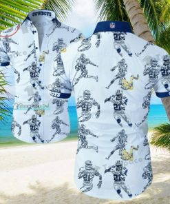 Dallas Cowboys Elliott 21 Hawaiian Shirt For Men And Women