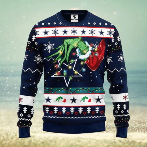 Dallas Cowboys Grinch Christmas Ugly Sweater