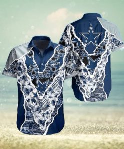 Dallas Cowboys Hawaiian Shirt Football Gift For Dad From Son