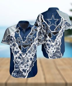 Dallas Cowboys Hawaiian Shirt Football Gift For Dad From Son