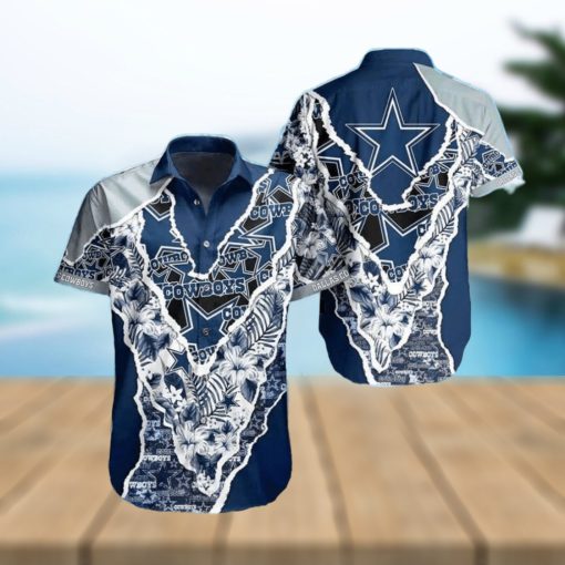 Dallas Cowboys Hawaiian Shirt Football Gift For Dad From Son