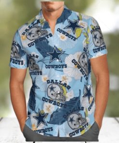 Dallas Cowboys Hawaiian Shirt Football Helmet Summer Beach Gift shirt