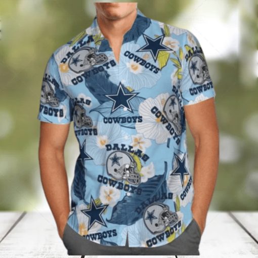 Dallas Cowboys Hawaiian Shirt Football Helmet Summer Beach Gift shirt