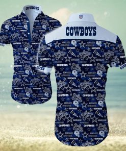 Dallas Cowboys Hawaiian Shirt Gift For Football Players