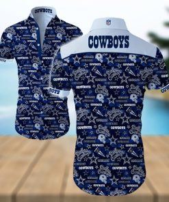 Dallas Cowboys Hawaiian Shirt Gift For Football Players