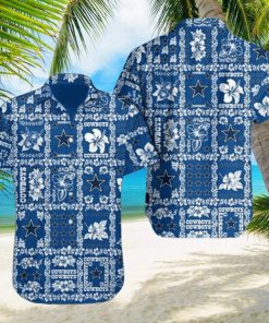 Dallas Cowboys Hawaiian Shirt Hibiscus Flowers Pattern Gift For Beach Trip