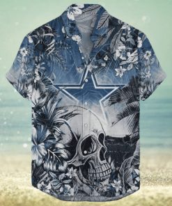 NFL Dallas Cowboys Star American Football Skull Hawaiian Shirts