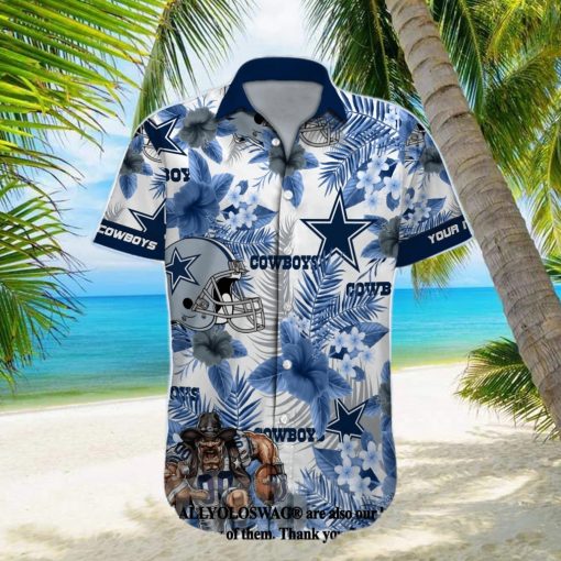 Dallas Cowboys NFL All Over Print Unisex Hawaiian Beach Shirt