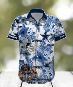 Dallas Cowboys NFL All Over Print Unisex Hawaiian Beach Shirt