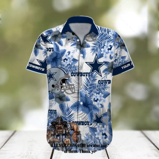 Dallas Cowboys NFL All Over Print Unisex Hawaiian Beach Shirt